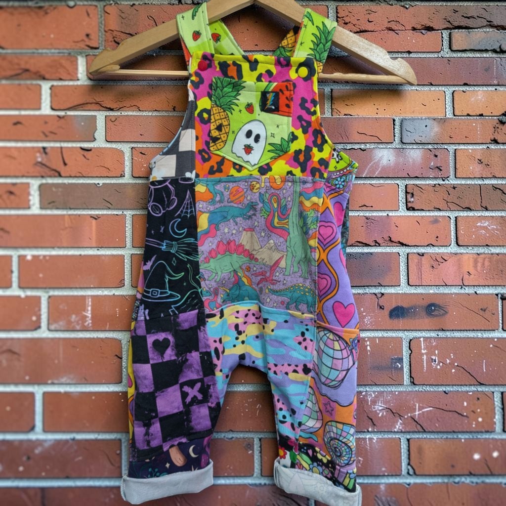 Weekend offer - Denim patchwork Jeans or Dungarees