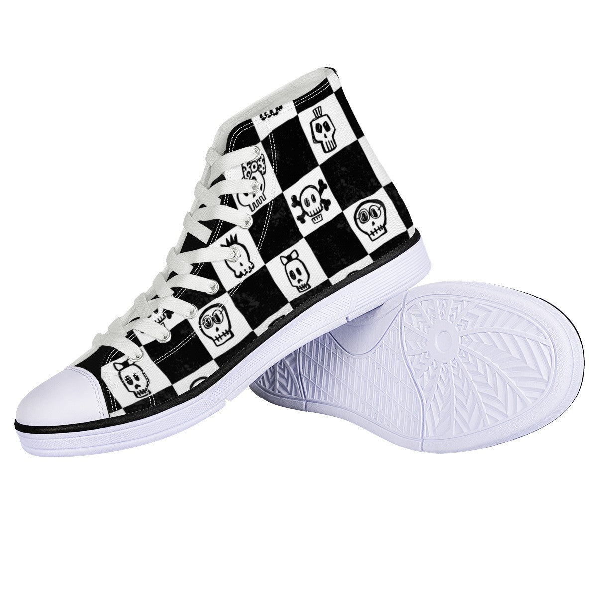High Top Canvas shoes