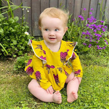 Load image into Gallery viewer, Rufflepuff Bodysuit romper
