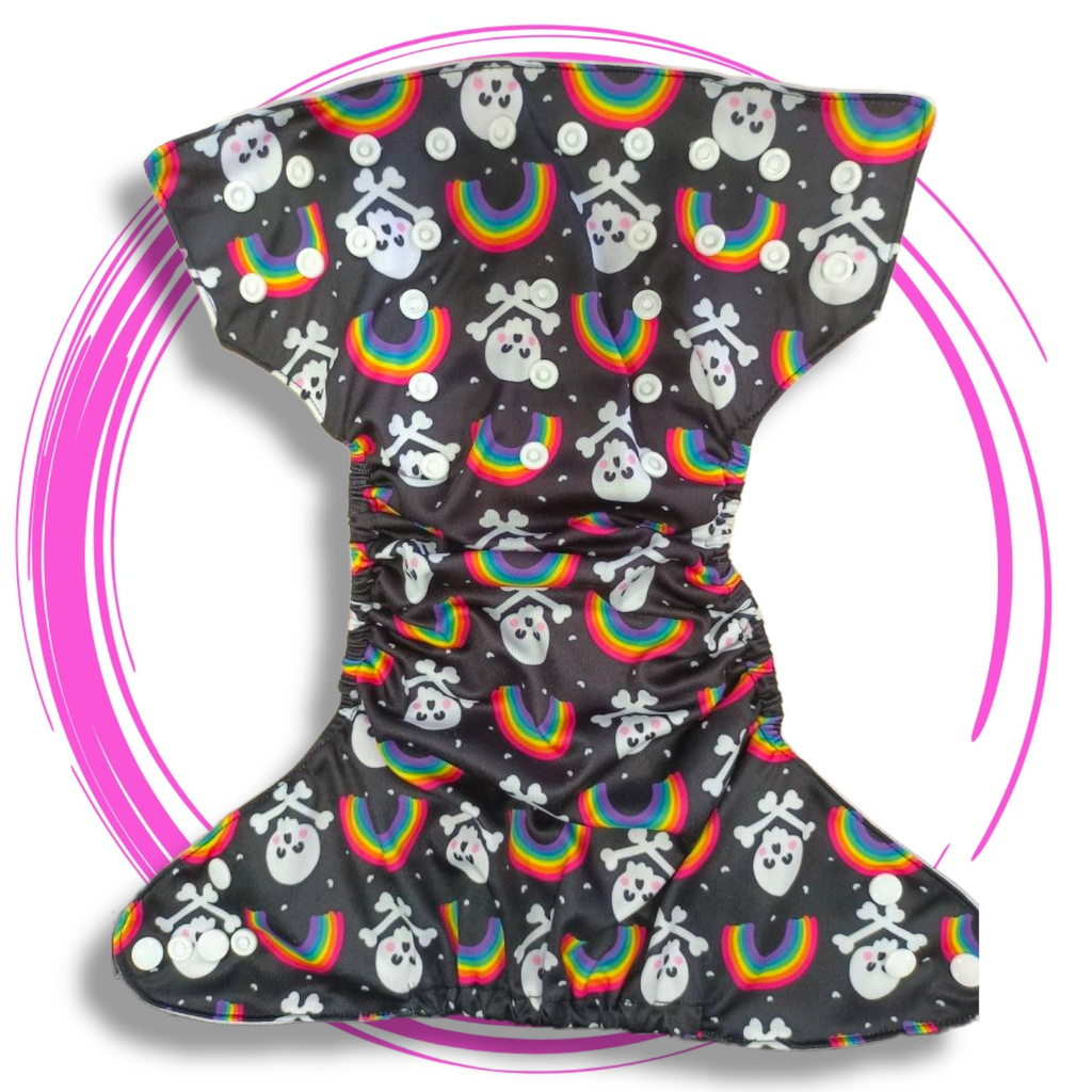 Pocket Nappy - Poppered Birth to Potty