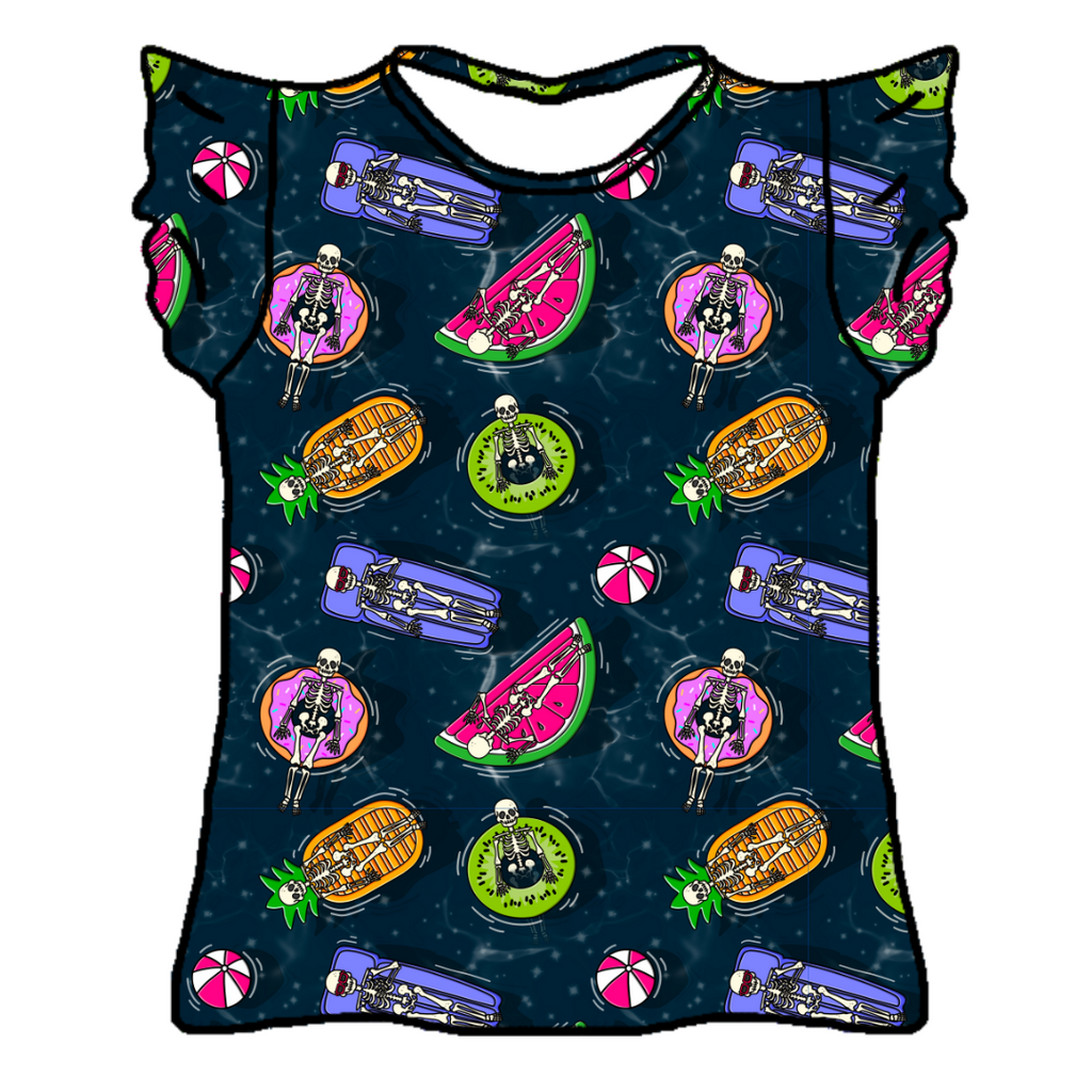 Butterfly Sleeved T-Shirts